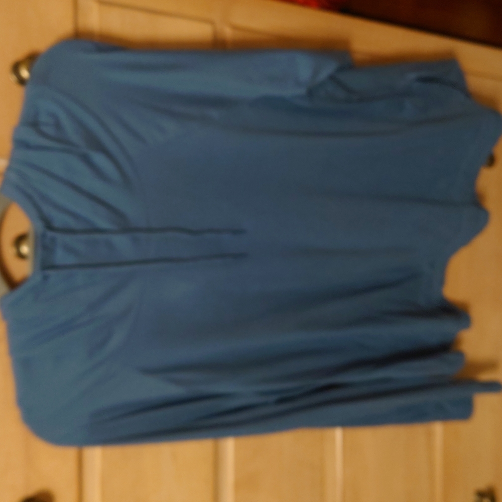 Zelos Plus Size Long Sleeve Round Hem Drawstring Hoodie size 1x